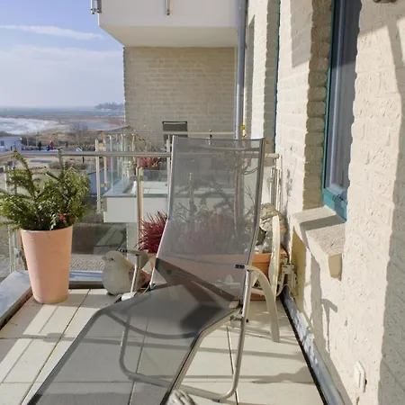 Inselblume 16 - Mit Meerblick In Der Strandburg B2.6 * Burgtiefe auf Fehmarn